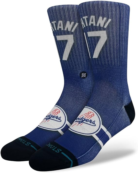 ドジャース　スタンス　靴下　Dodgers stance 野球 MLB 大谷翔平 Amazon | [Stance] (スタンス x 大谷翔平(ドジャース)) x Shohei
